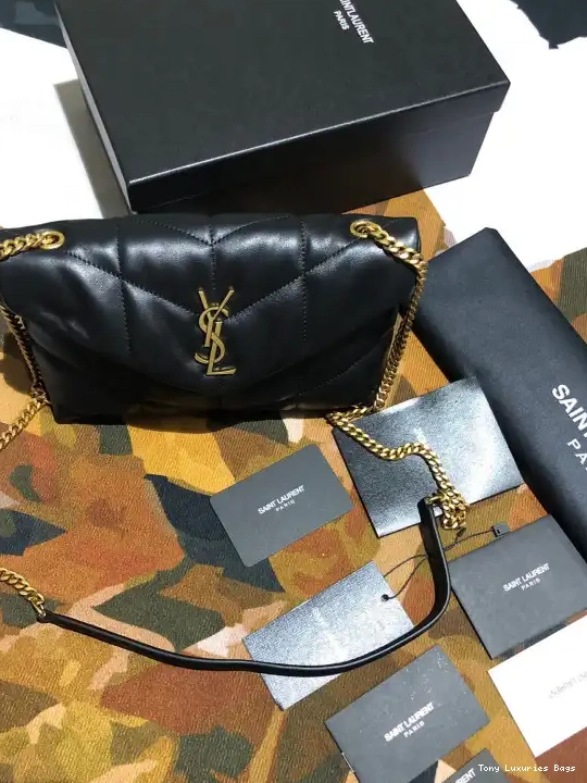 Tony Luxuries SMALL BAG YSL MINI PUFFER CHAIN 0519